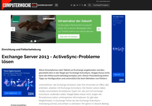 
                            9. Einrichtung und Fehlerbehebung: Exchange Server 2013 ...