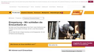 
                            10. Einspeisung / Erneuerbare Energien | e-netz Südhessen