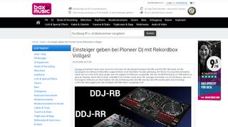 
                            9. Einsteiger geben bei Pioneer DJ mit Rekordbox Vollgas! | Bax-shop