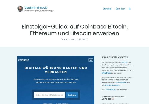 
                            6. Einsteiger-Guide: auf Coinbase Bitcoin, Ethereum und Litecoin ...