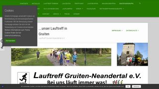 
                            11. Einsteigergruppe – …unser Lauftreff in Gruiten