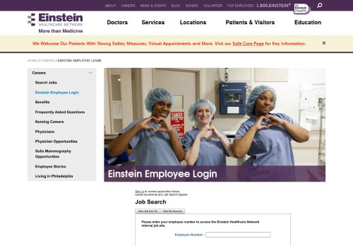 
                            7. Einstein Employee Login - Einstein Health