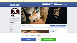 
                            5. EINSTEIN KAFFEE - Startseite | Facebook