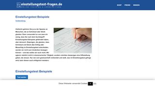 
                            11. Einstellungstest Beispiele mit diesem Eignungstest üben