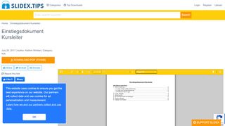 
                            12. Einstiegsdokument Kursleiter Inhaltsverzeichnis - slidex.tips