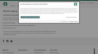 
                            1. Einstiegsseite WLAN-Zugang | Starbucks Coffee Company