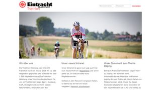 
                            9. Eintracht Frankfurt Triathlon: Home