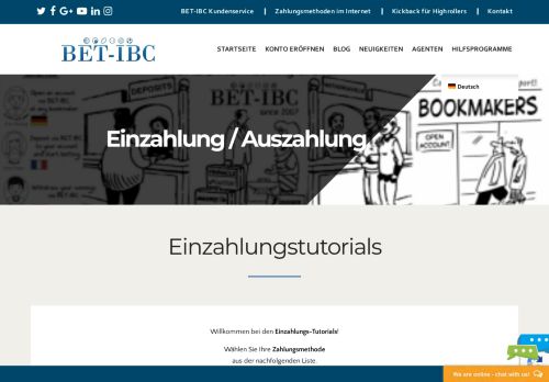 
                            6. Einzahlungs Tutorials - Keine Wettlimits! | BET-IBC