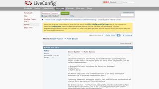 
                            13. Einzel-System -> Multi-Server - LiveConfig
