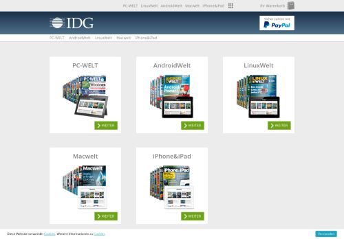 
                            7. Einzelausgaben PC-WELT · IDG Shop