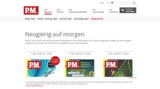 
                            8. Einzelhefte - P.M. Magazin