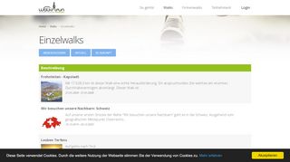 
                            6. Einzelwalks - WALK4FUN Ge(h)sundheitsförderung