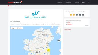 
                            5. Eir down? Current problems and issues ... - down detector .ie