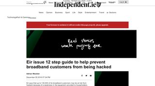 
                            11. Eir issue 12 step guide to help prevent broadband customers from ...