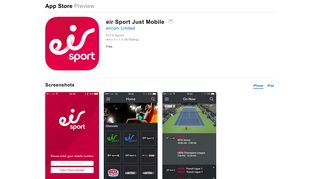 
                            9. eir Sport Just Mobile on the App Store - iTunes - Apple