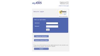 
                            7. EIS - Login to Members only section