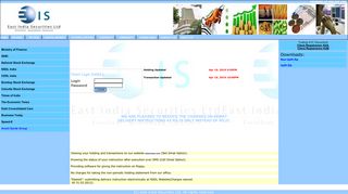
                            5. eisec:nsdl login - East India Securities Ltd