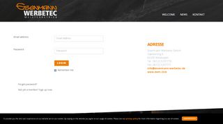 
                            5. Eisenmann Werbetec GmbH - Login