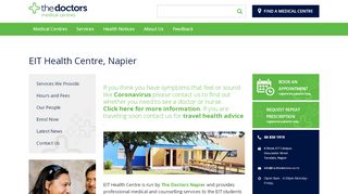
                            13. EIT Health Medical Centre, The Doctors - Napier