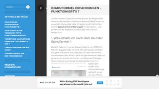 
                            9. EjakuFormel Erfahrungen – Funktioniert's ? – Martinhealthlifestyle