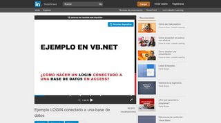 
                            9. Ejemplo LOGIN conectado a una base de datos - SlideShare