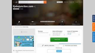 
                            4. Ejobsjunction.com - Online Websites in Mumbai - Justdial