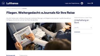 
                            13. eJournals - Lufthansa