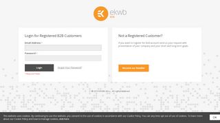 
                            4. EK Webshop: Customer Login