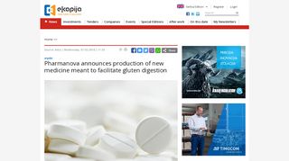 
                            11. eKapija | Pharmanova announces production of new medicine meant ...