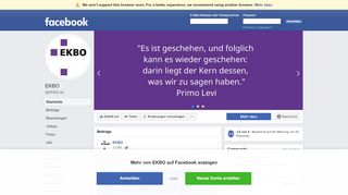 
                            6. EKBO - Startseite | Facebook