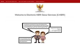 
                            4. eKBRI : Indonesian Embassy in South Korea Electronic System