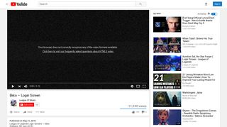 
                            2. Ekko — Login Screen - YouTube