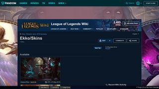 
                            9. Ekko/Skins | League of Legends Wiki | FANDOM powered by Wikia