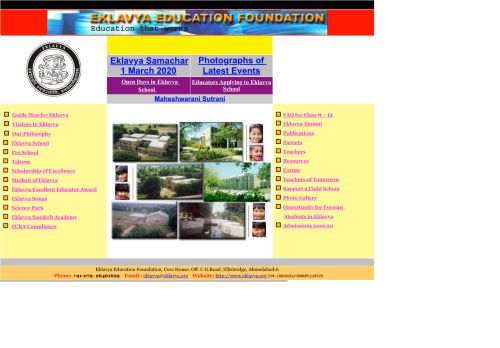 
                            6. Eklavya Education Foundation