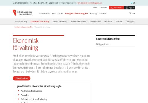 
                            4. Ekonomisk förvaltning | Kundwebben | Riksbyggen