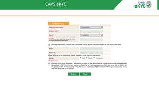 
                            4. eKYC Distributor - Cams