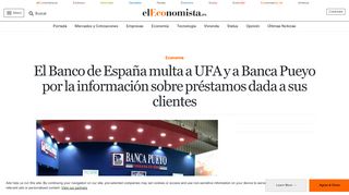 
                            9. El Banco de España multa a UFA y a Banca Pueyo por la ...