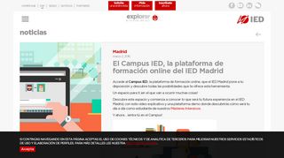 
                            10. El Campus IED, la plataforma de formación online del IED Madrid ...