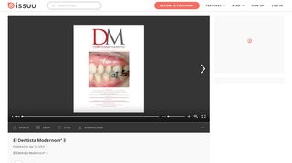 
                            8. El Dentista Moderno nº 3 by Versys Ediciones Técnicas, S.L. - issuu