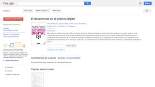 
                            13. El documental en el entorno digital