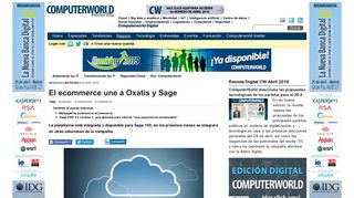 
                            7. El ecommerce une a Oxatis y Sage | Negocio | ComputerWorld