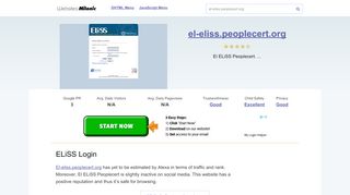 
                            4. El-eliss.peoplecert.org website. ELiSS Login.