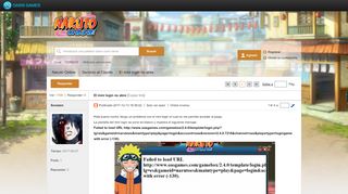 
                            7. El mini login no abre - Naruto Online - Oasis Games