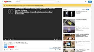 
                            10. El nuevo Walkman NWZ-Z1060 de Sony - YouTube