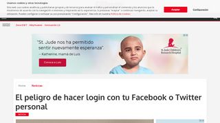 
                            4. El peligro de hacer login con tu Facebook o Twitter personal ...