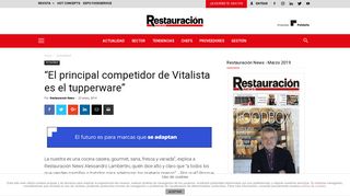 
                            10. “El principal competidor de Vitalista es el tupperware” - Restauración ...
