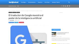 
                            7. El traductor de Google muestra el poder de la inteligencia artificial ...