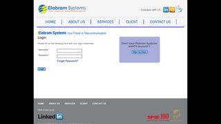 
                            3. Elabram Webcv - Login - Elabram Systems