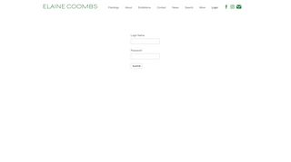 
                            6. ELAINE COOMBS : Login