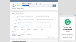 
                            11. Elan-k2-portal - Englisch-Übersetzung – Linguee Wörterbuch